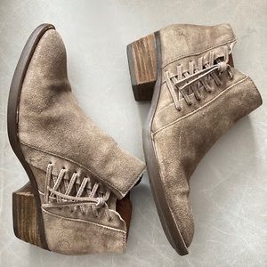 Born suede booties